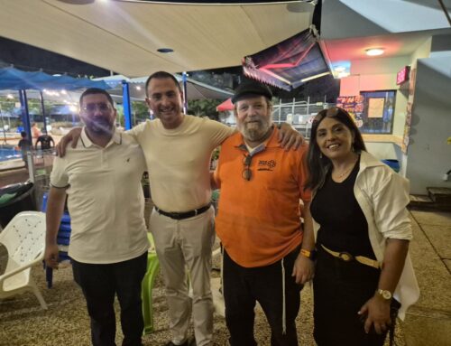 הכתומים נחים לרגע